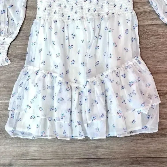 French‎ Connection Women's Summer White Cecilia Hallie Mini Dress Small NWT - Picture 3 of 14